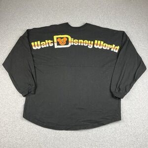Walt Disney World Spirit Jersey Adult XL Halloween Glitter Black Candy Corn